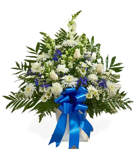 Thoughts and Prayers Floor Basket