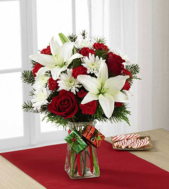 The FTD® Joyous Holiday™ Bouquet