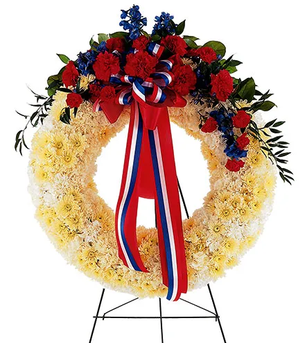 Patriotic Spirit Wreath