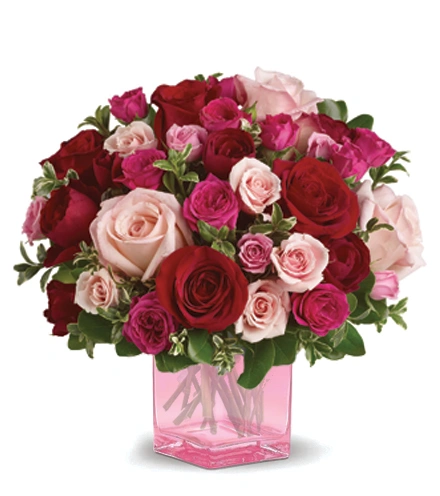 Love Medley with Red Roses | Blooms Today | Blooms Today