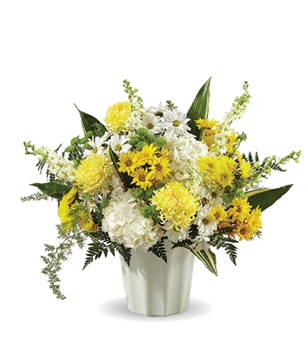 Gentle Sunrise Floor Basket