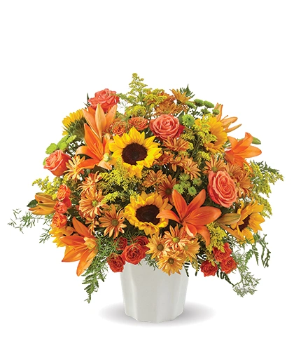 Warm Thoughts Floor Basket