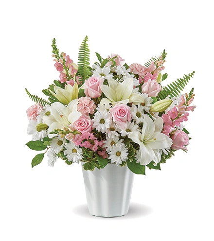 Graceful Remembrance Floor Basket
