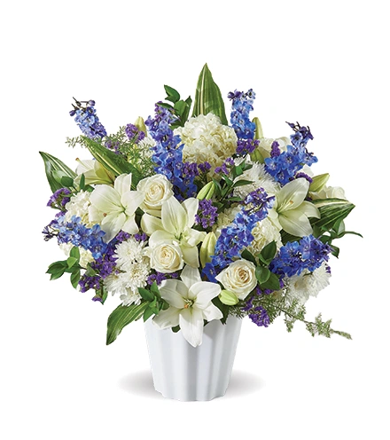 Loving Remembrance Floor Basket