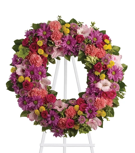 Vibrant Memories Wreath