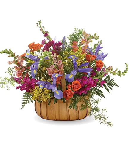 Tranquil Garden Basket