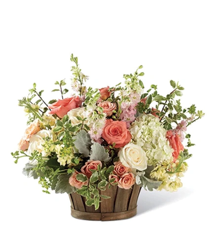 Serene Garden Basket