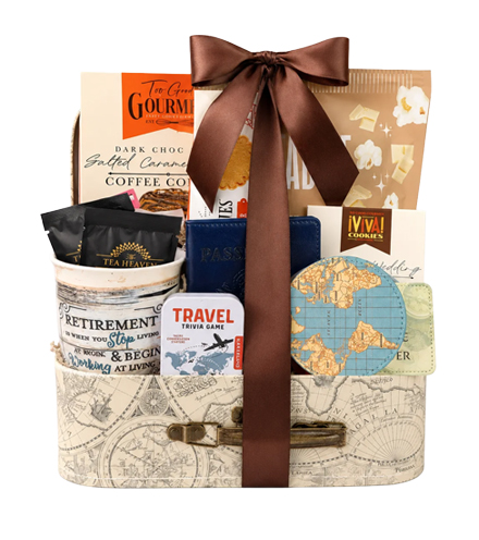 The World Awaits Retirement Gift Box